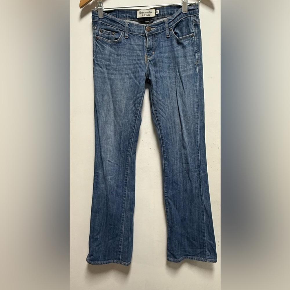 Abercrombie & Fitch Medium Blue Flare Jeans Size 0